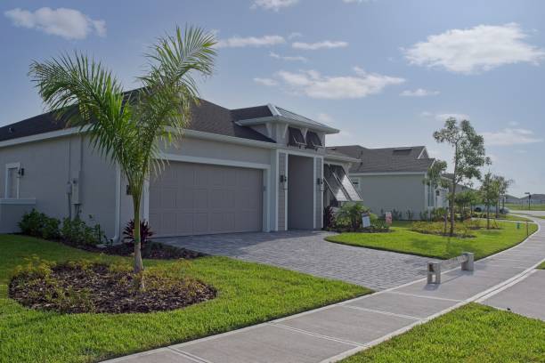 Permeable Paver Driveway in Ahtanum, WA